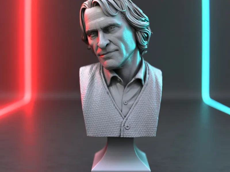 Joker Bust – Arthur Fleck Fan Art 🎭🔥