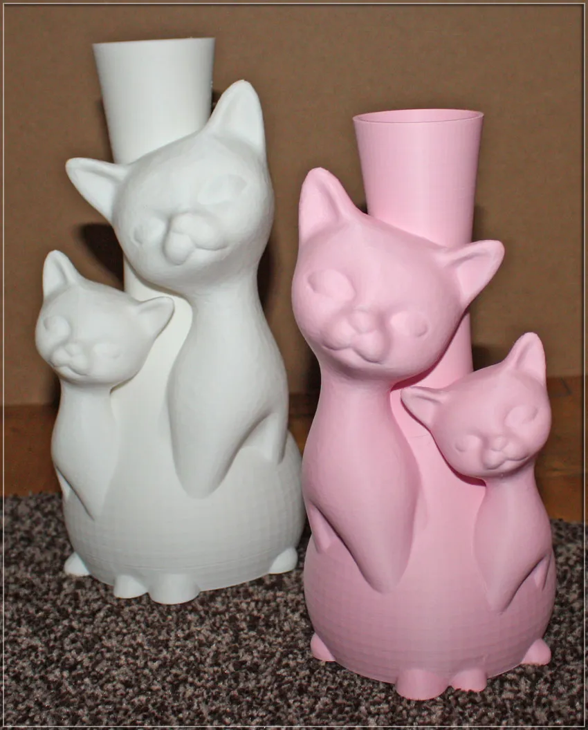 Cats Vase