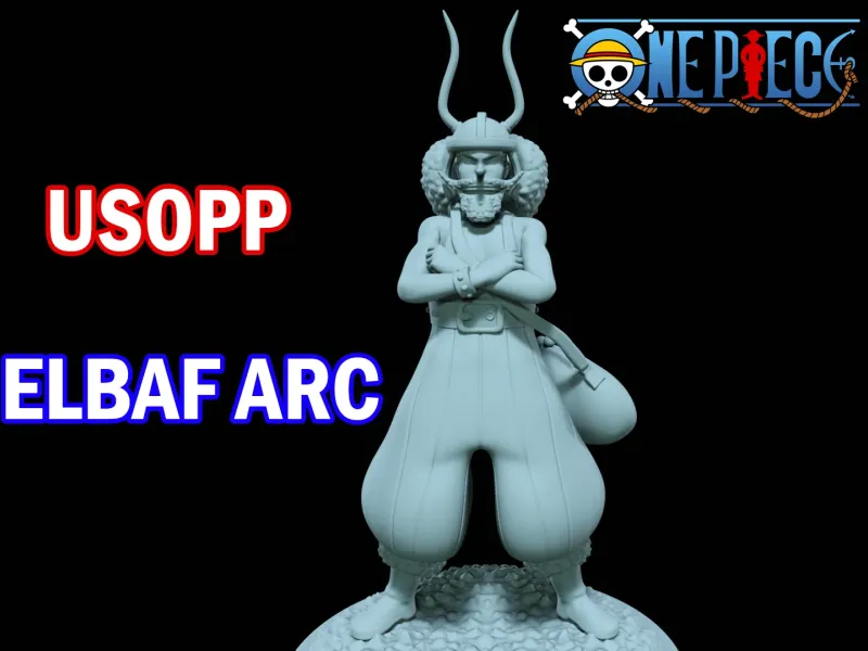 أوسوب قوس إلباف - ون بيس - طباعة ثلاثية الأبعاد