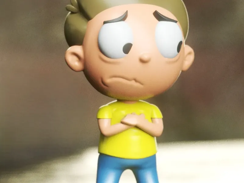 Morty Smith Chibi – Rick and Morty Collectible