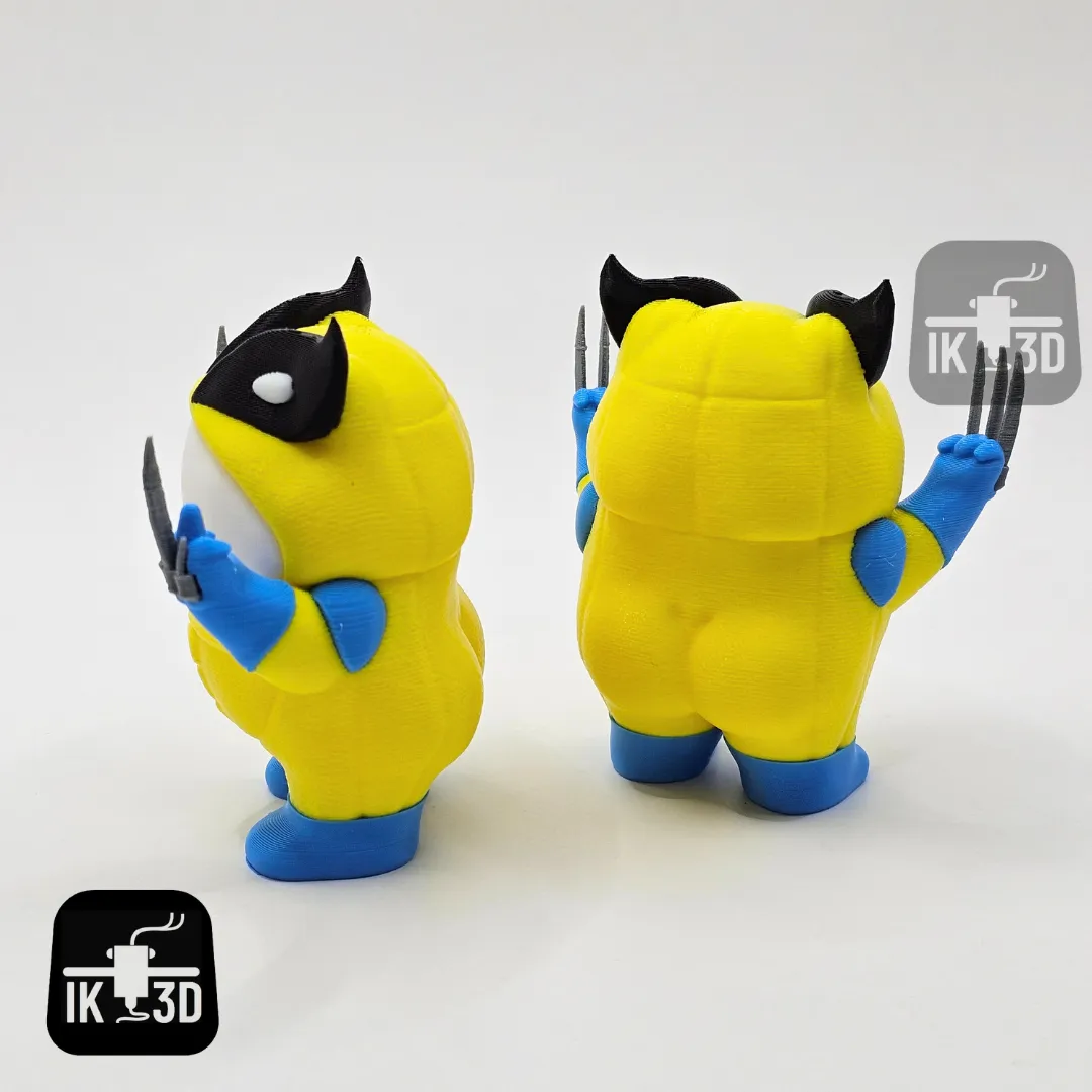 Cheeky Frog with Wolverine Costume - Claws and Middle Finger