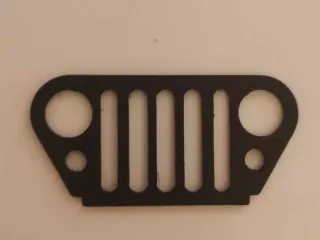 Jeep grill keychain