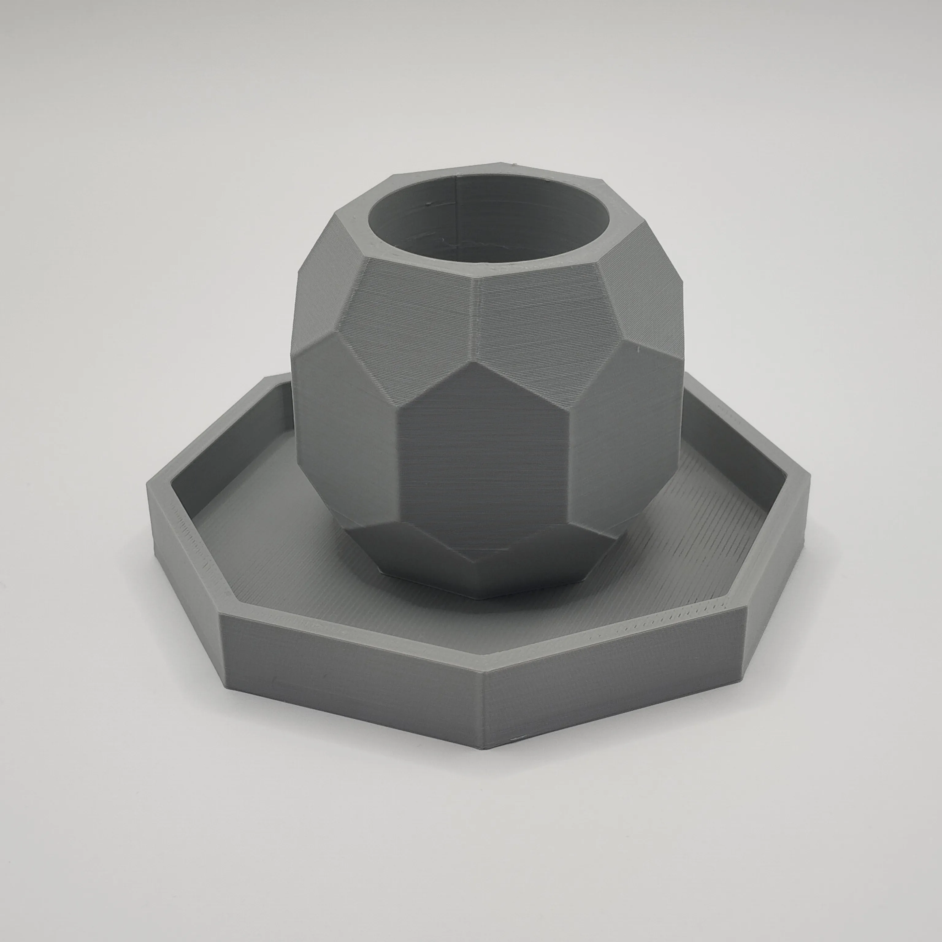 Octagonal Candle Holder Set – A Geometric Delight