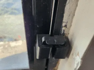 Sliding window lock - Gravity U-lock