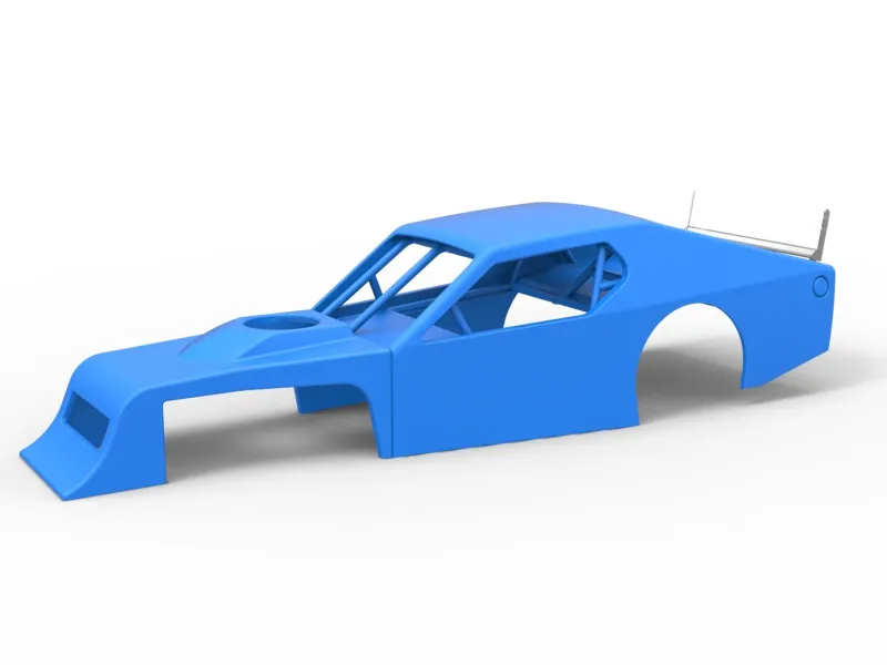 Shell of Asphalt Modified stock car V1 Scale 1:25