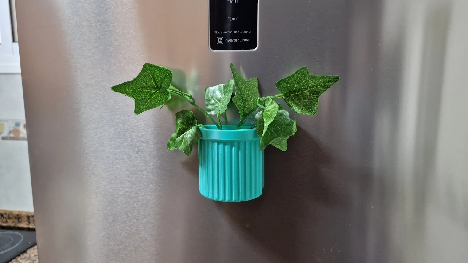Fridge magnet flowerpot 🌻