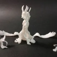 Vus - Spear Maiden to Morrigan - PRESUPPORTED - 32mm Scale-8