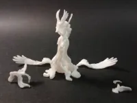 Vus - Spear Maiden to Morrigan - PRESUPPORTED - 32mm Scale-8
