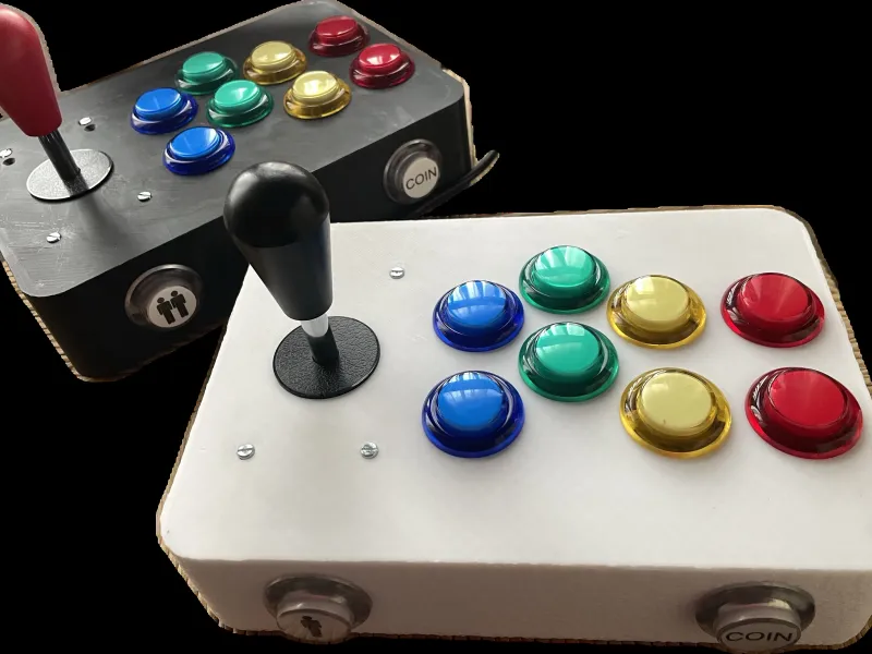 Joystick 10 botones para impresora 22cm