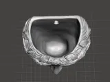 head wall mount planter-7