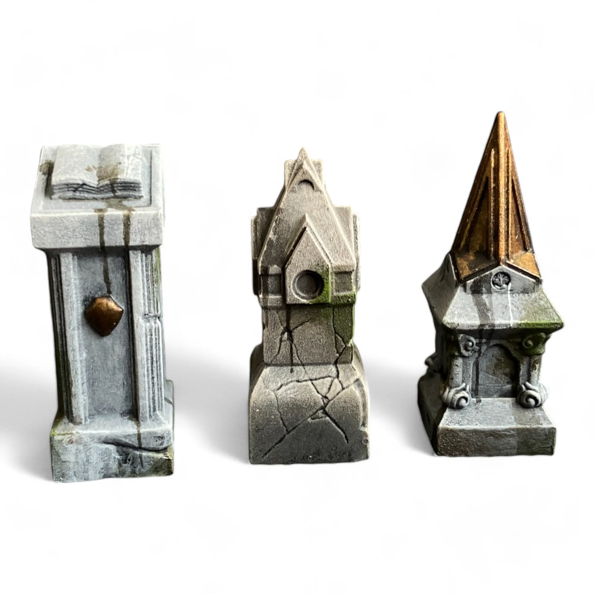 Cemetery plinths