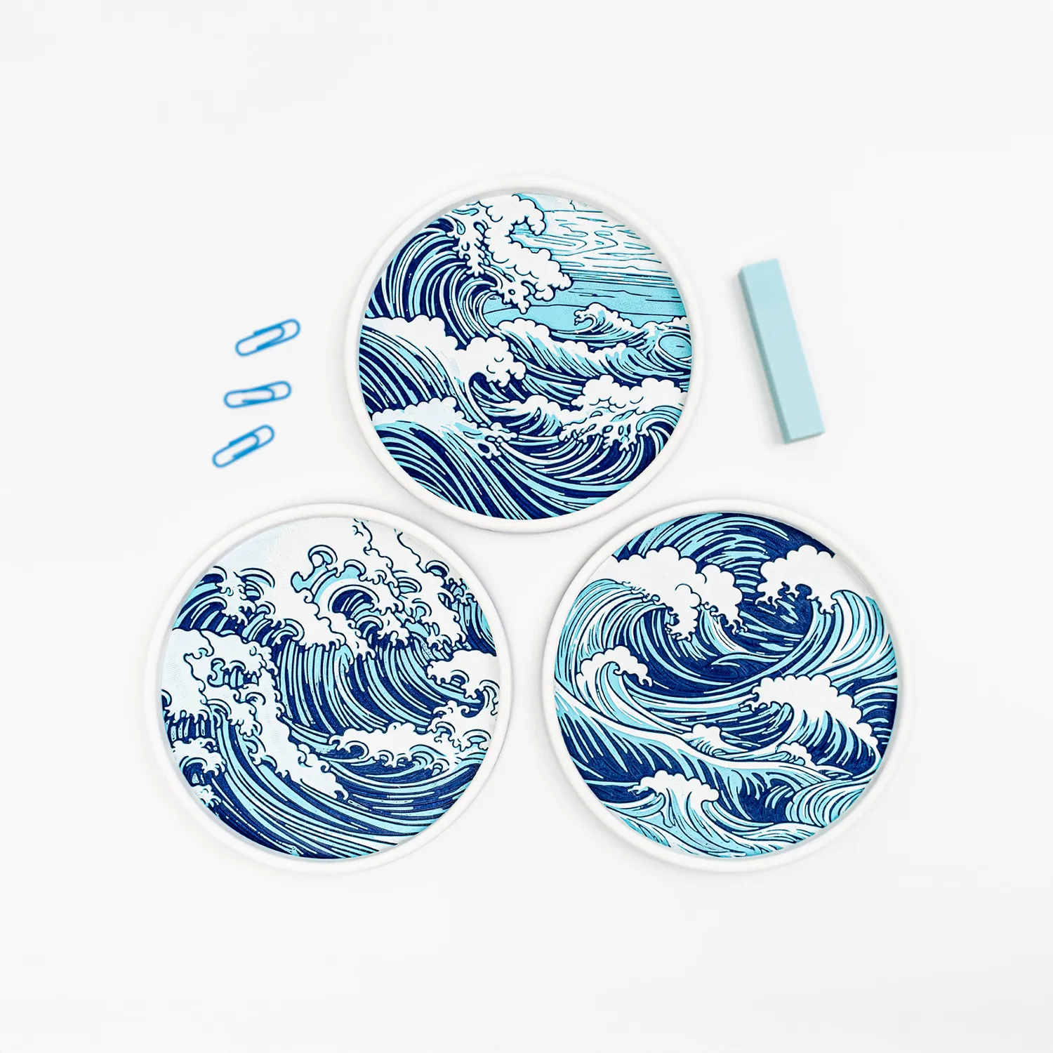 Wave Round Tray