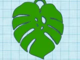 leaf keychain-0