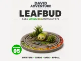 LEAFBUD – Free Plant/Bug Monster STL | Cards, Base & HP Dial-1