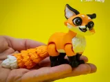 Fox cub, o brinquedo flexível articulado da Happy Flexi pets-8