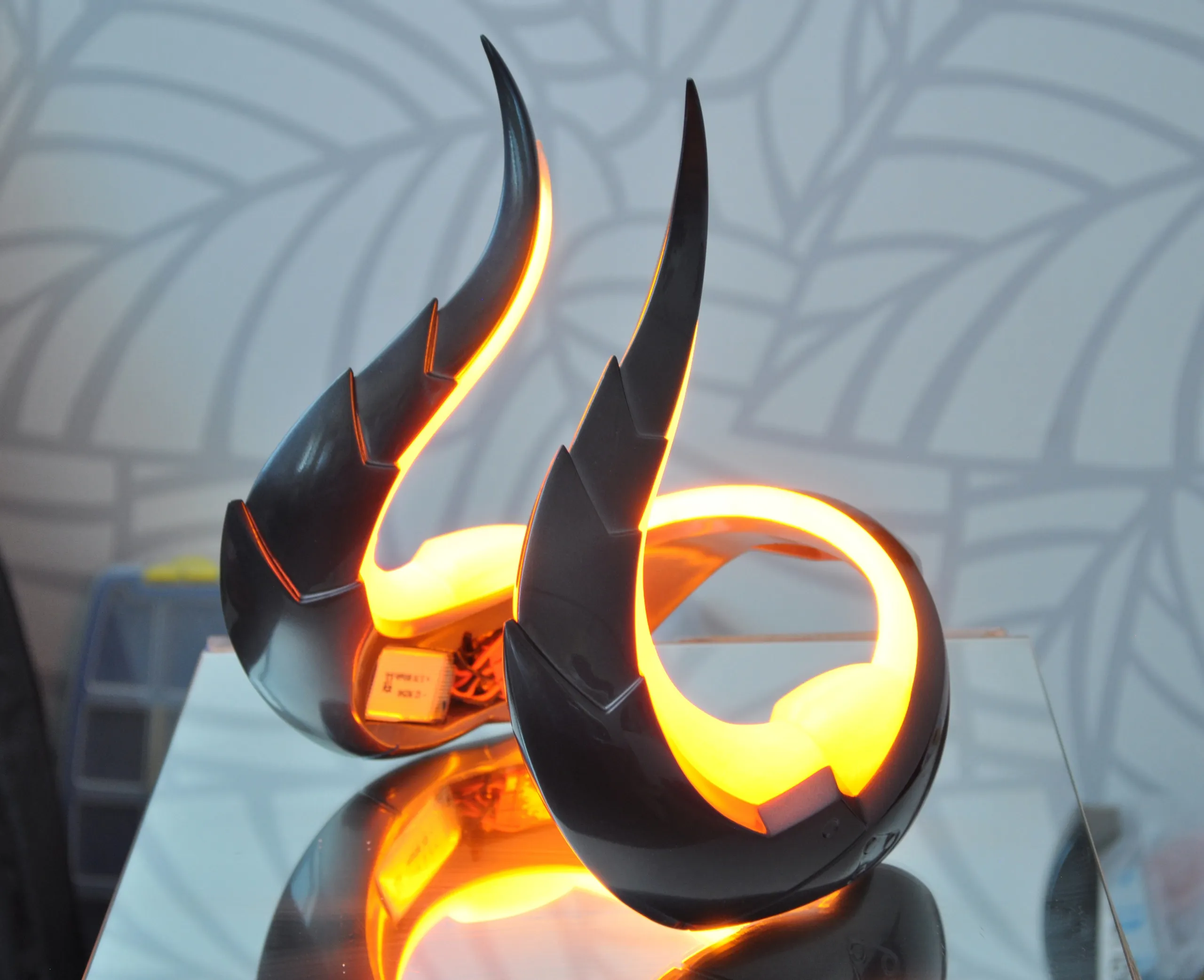 OVERWATCH Mercy imp devil horns cosplay