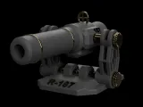 Functional Mini Cannon - Spring Design (not a gun)-1
