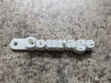 Courage Keychain-0
