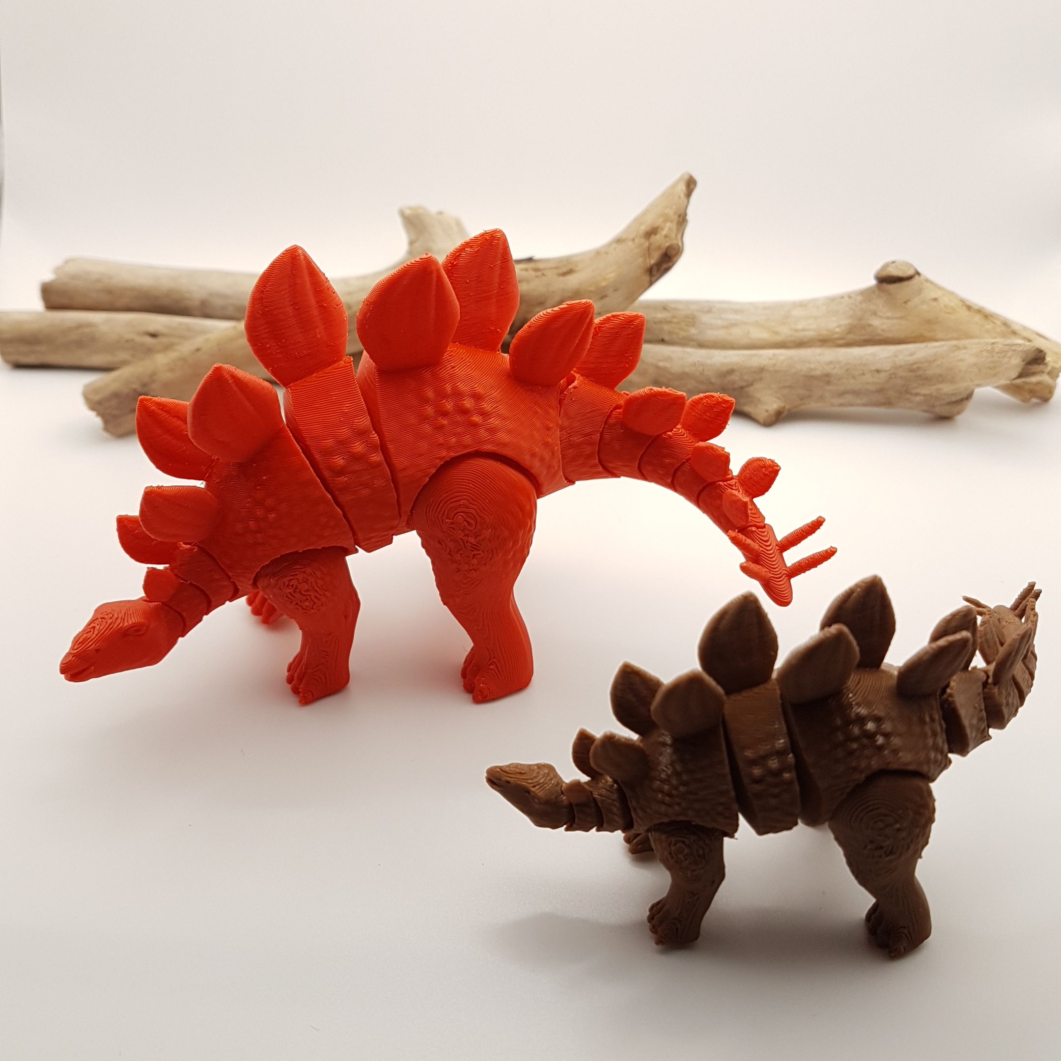 Stegosaurus + Kentrosaurus Flexi | 3D models download | Creality Cloud