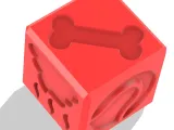 Educational Dog Stamp Cube for playdough and sensory play-4