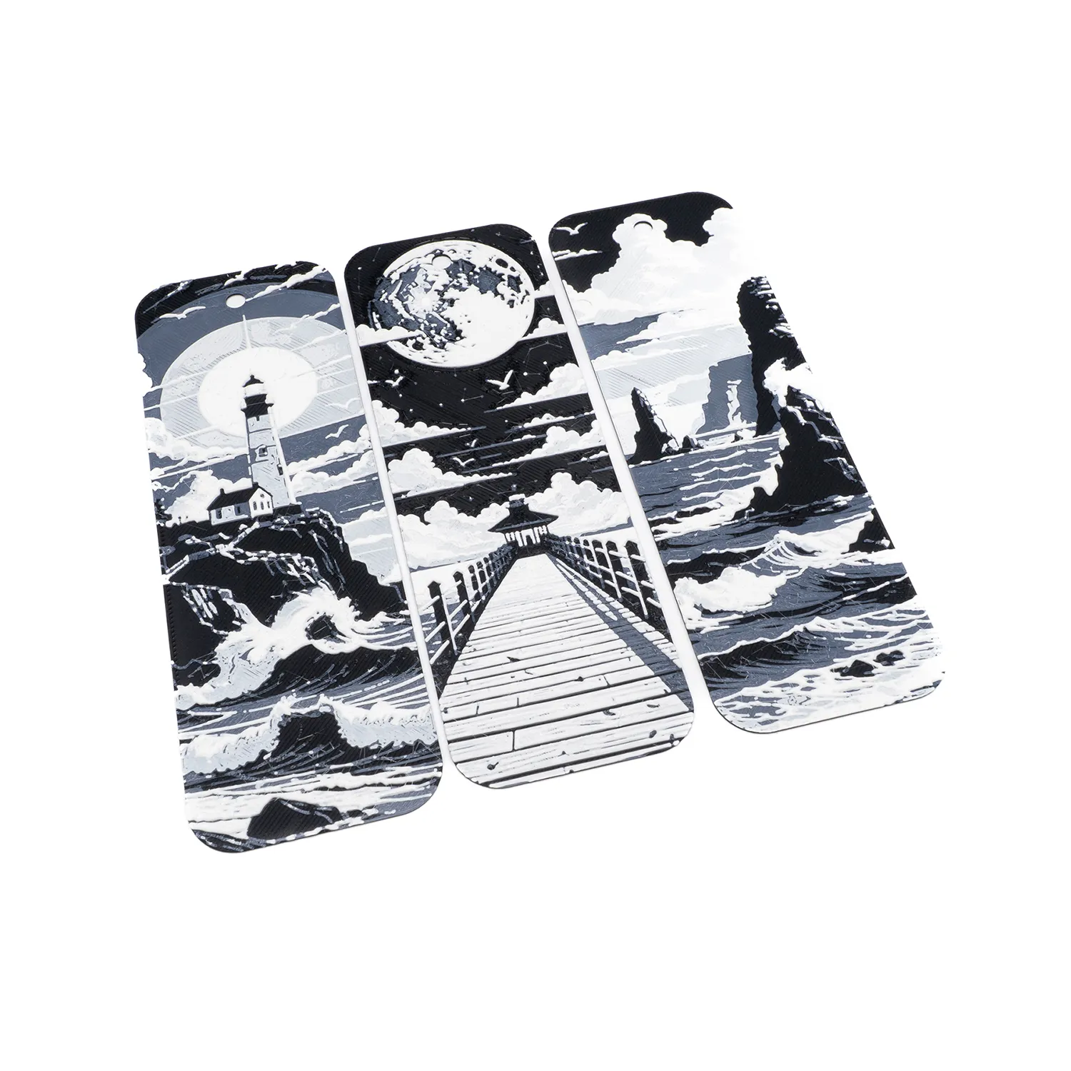 Midnight at Seaside Bookmarks