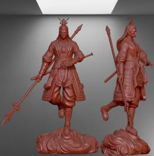 Black Myth: Wukong – Erlang Shen Bust 3D Printing STL File