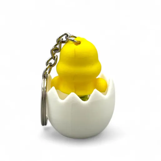 Hatchling Chick Clicker - Keychain Fidget