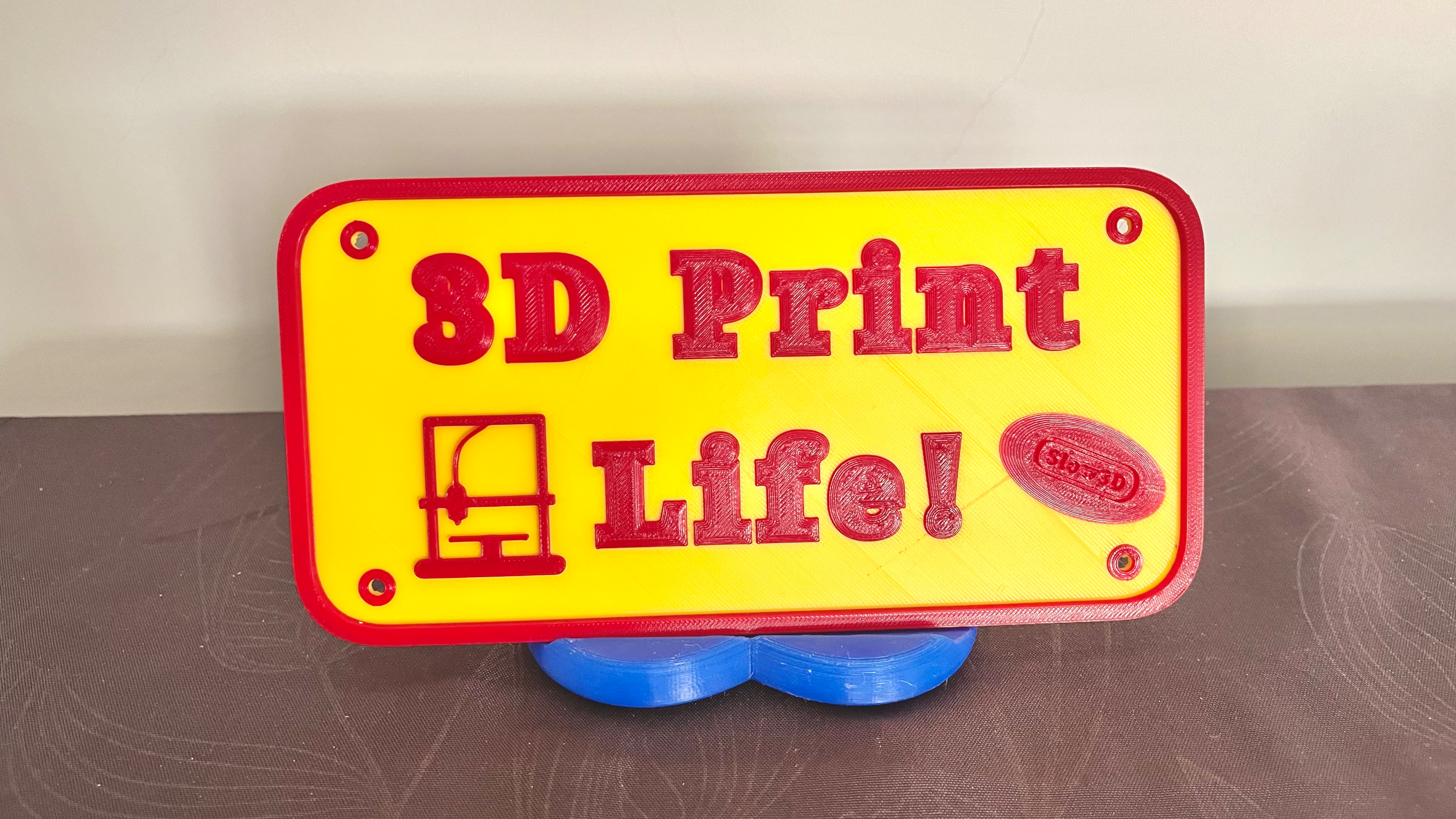 3D Printer Files | 3MF File | 3D Print Life - Sign | Creality Cloud