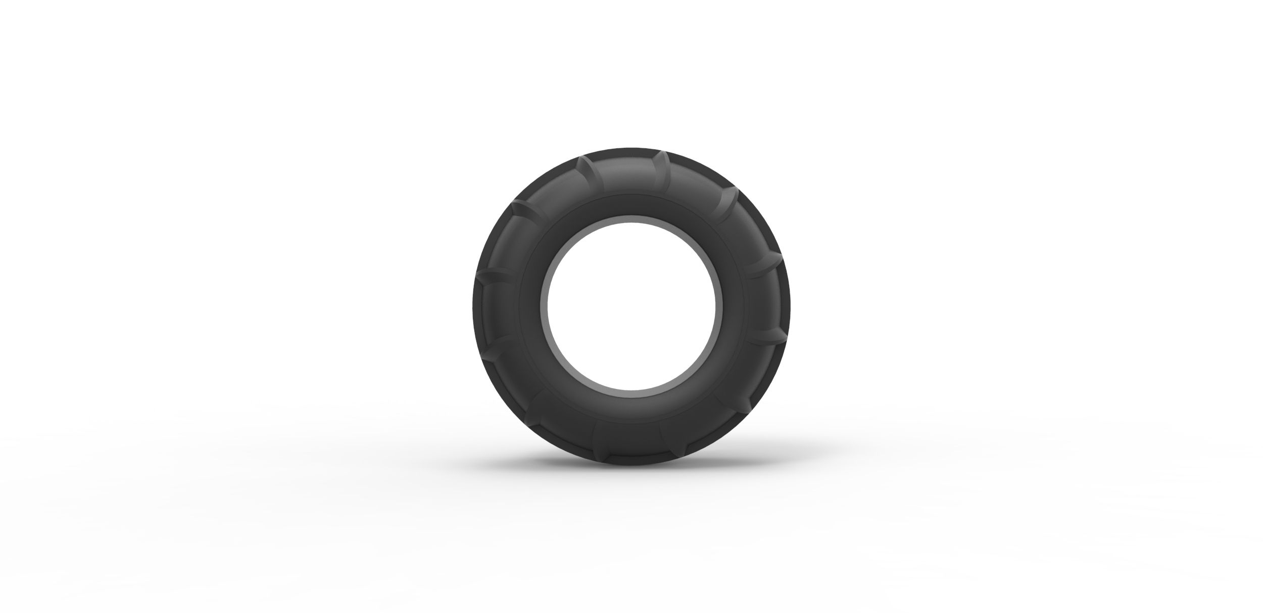 Dune buggy front tire 10 Scale 1:25 | 3D models download | Creality Cloud