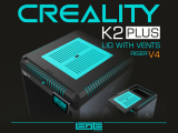 CREALITY K2 PLUS - LID WITH VENTS for RISER V4-1