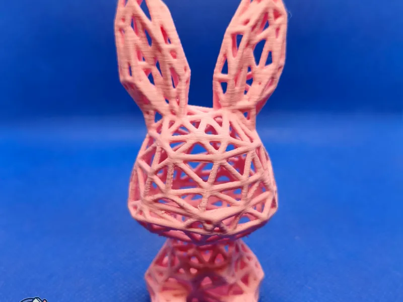 🐰 Delaunay Easter Bunny – A Geometric Spring Delight!