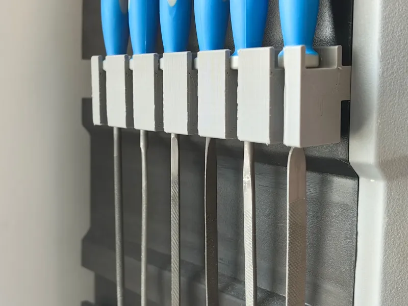 Werckmann Organizer Side Mount for Screwdrivers and Files