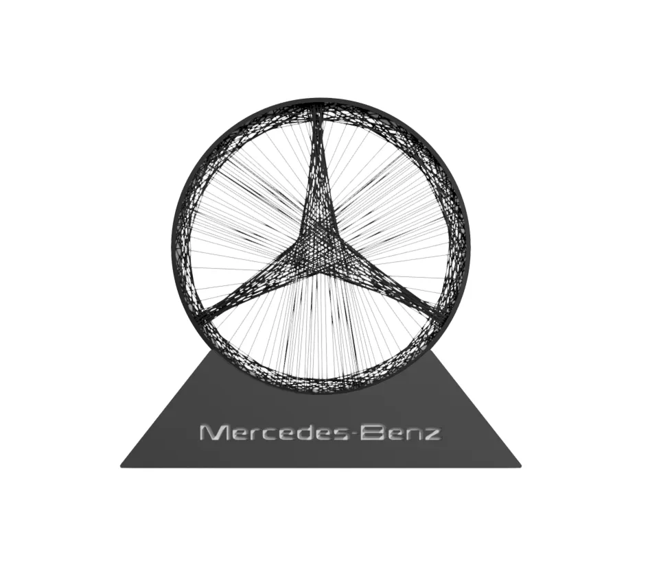 Mercedes Strung Symbole