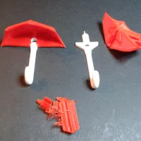 KeyBrella Hook - Umbrella-Inspired Key Organizer-4