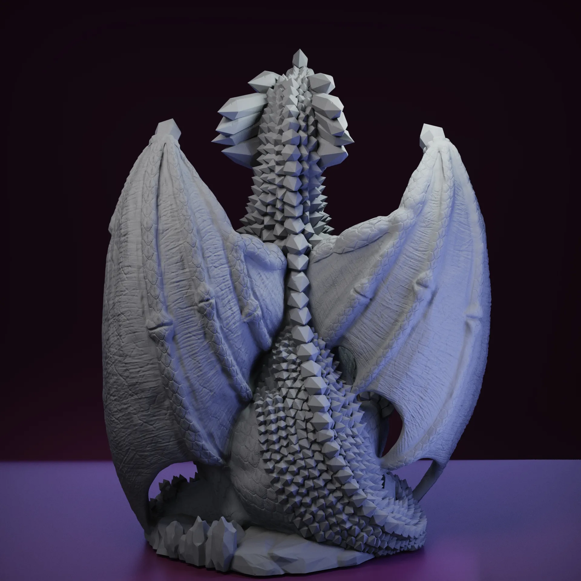 Medieval Crystal Dragon