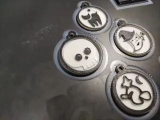 Halloween key chain