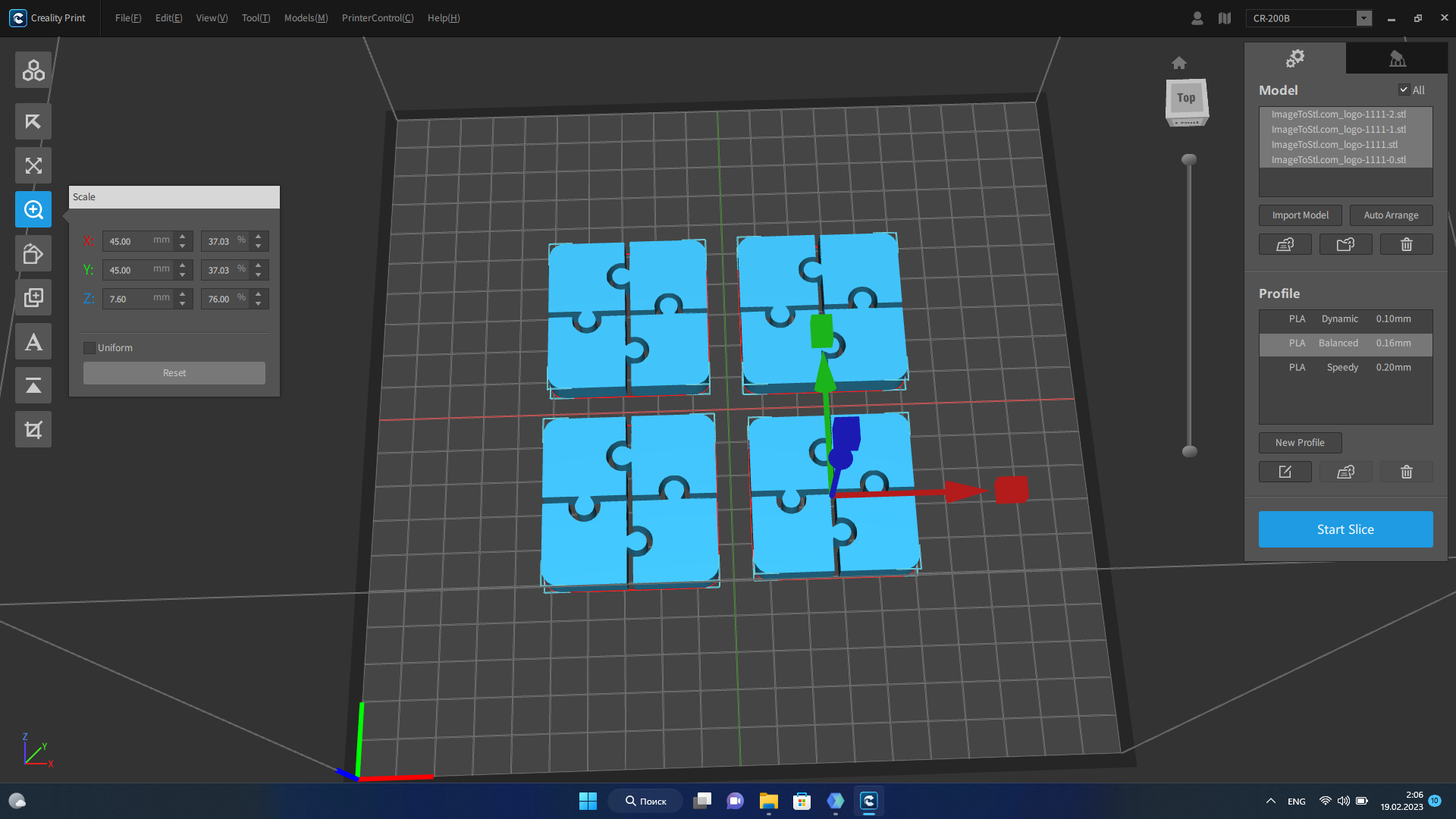 Puzzles 3D models download Creality Cloud