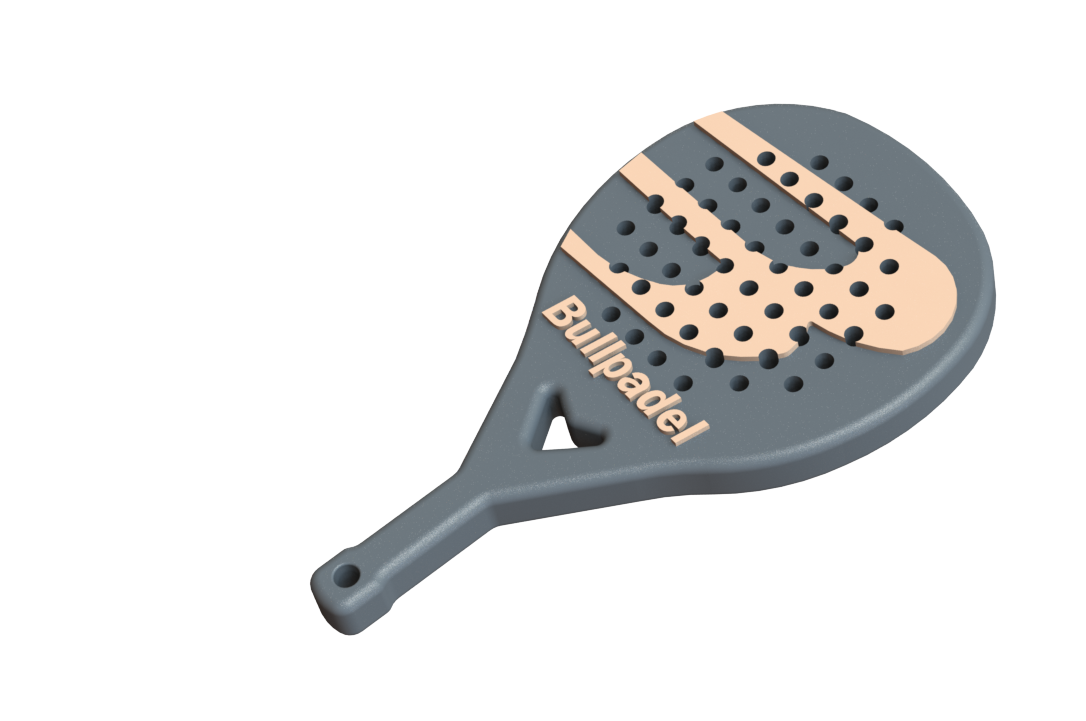 PADEL RACKETS KEYCHAIN 3D models download Creality Cloud