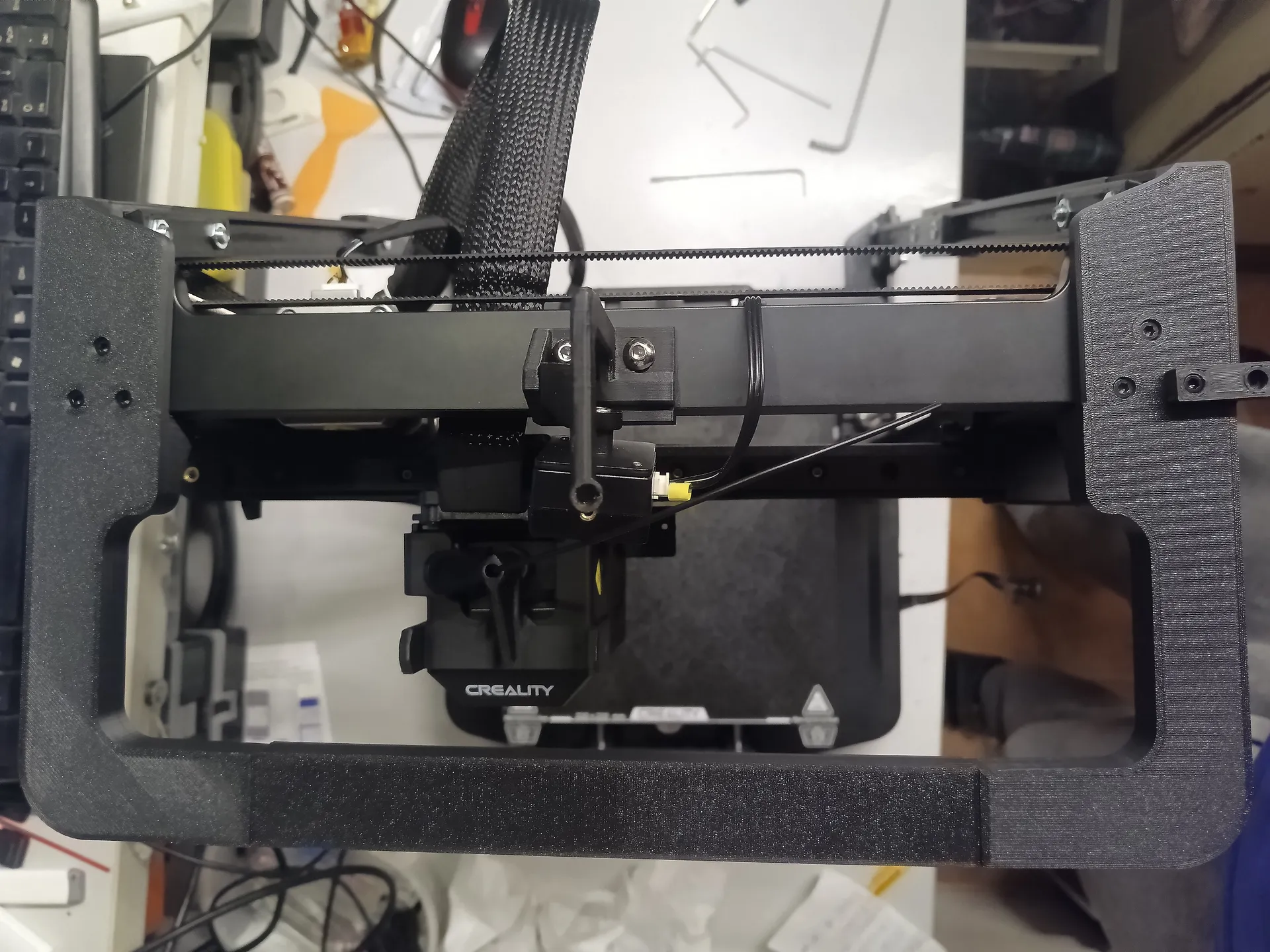 LED light bar with Anti shake construction - Ender 3 v3 KE