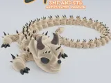 Squeak Articulated Dragon Print-in-Place Mesh Mayhem-0