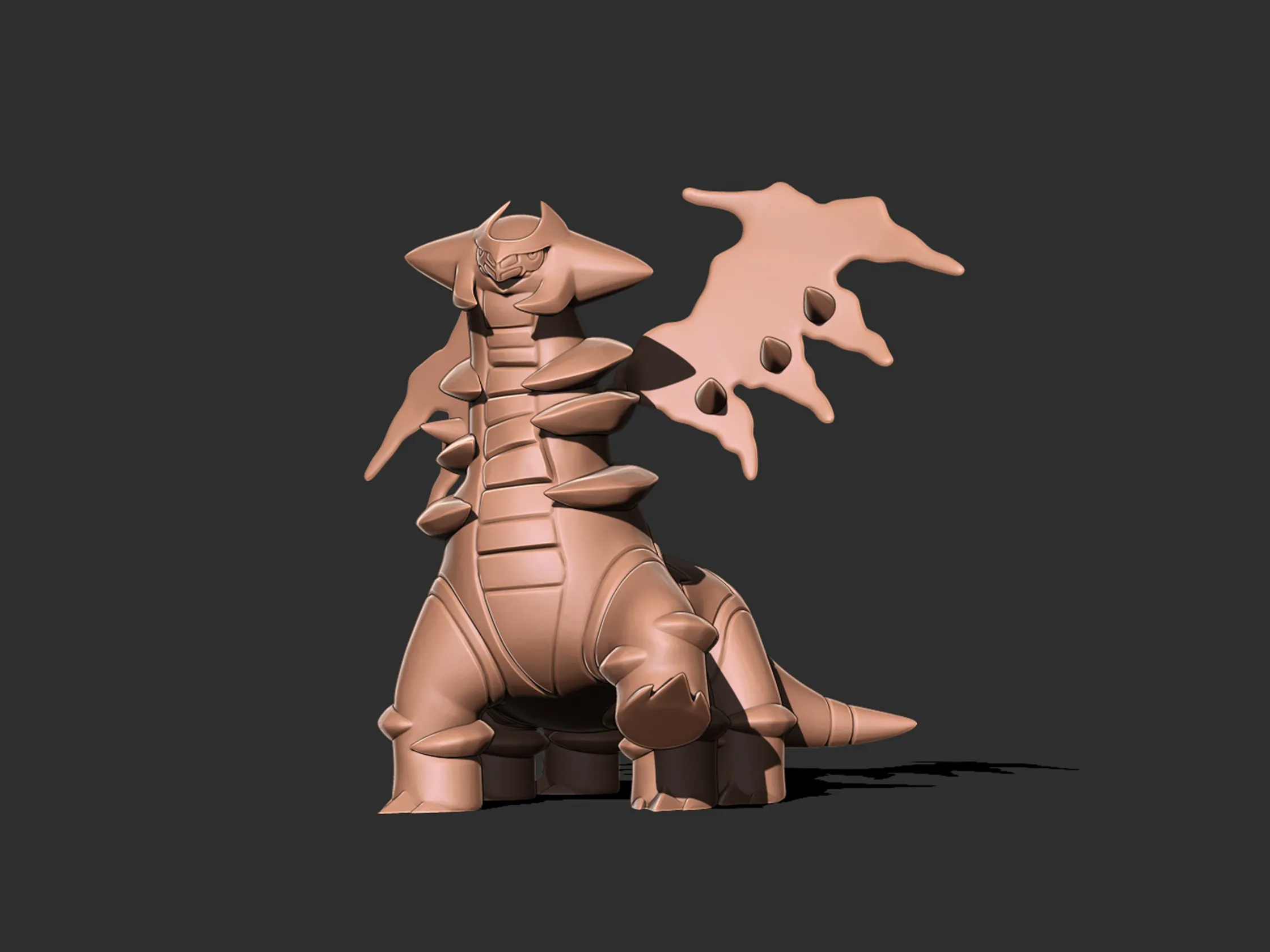 Giratina pokemon 3d print model
