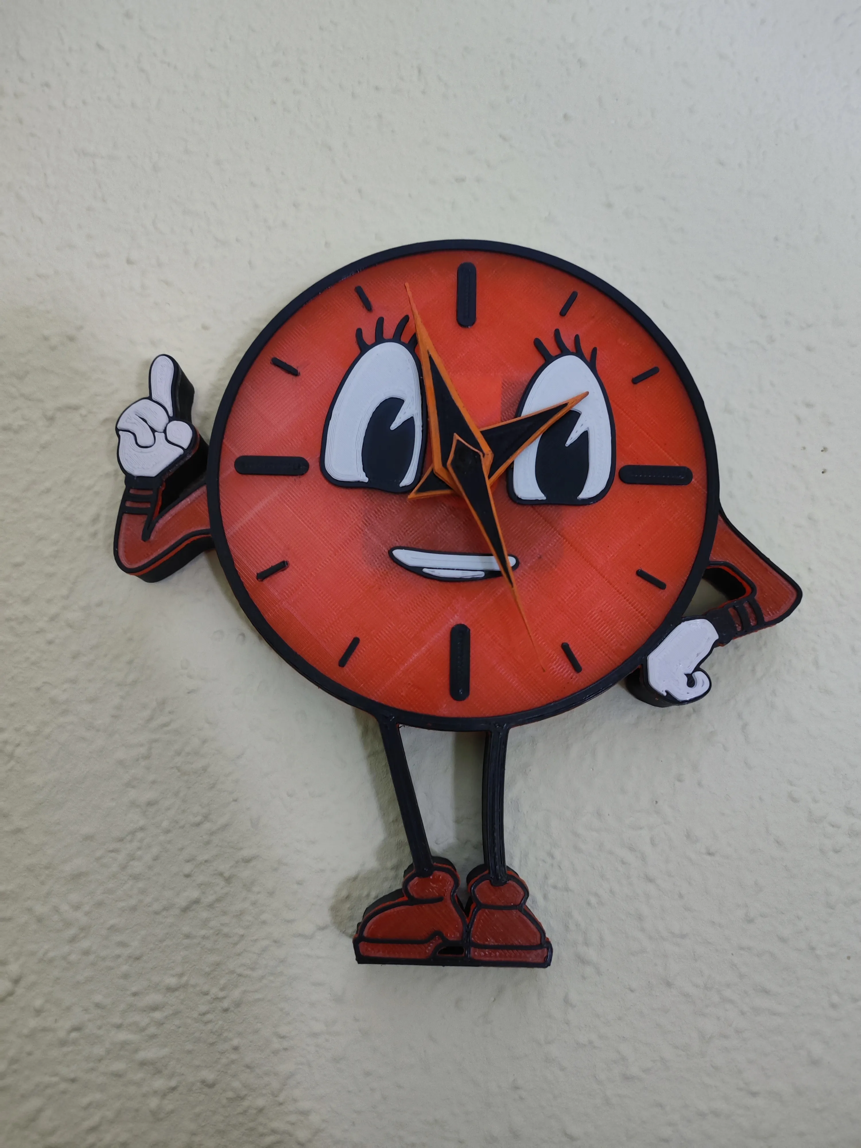 Miss Minutes Clock / Reloj de la Señorita Minutos (Loki)