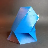 Spiralised Hexagonal USB and SD Card Holder-3