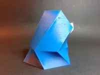 Spiralised Hexagonal USB and SD Card Holder-3
