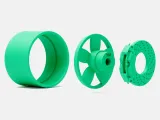 1/24 Scale, Daisy Wheels and BFGoodrich Radial TA Tires-8
