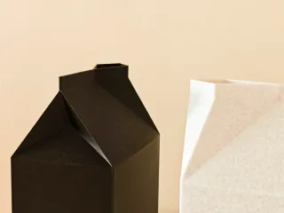 Tetrabrick vase