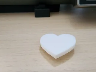 Heart Croc Charm