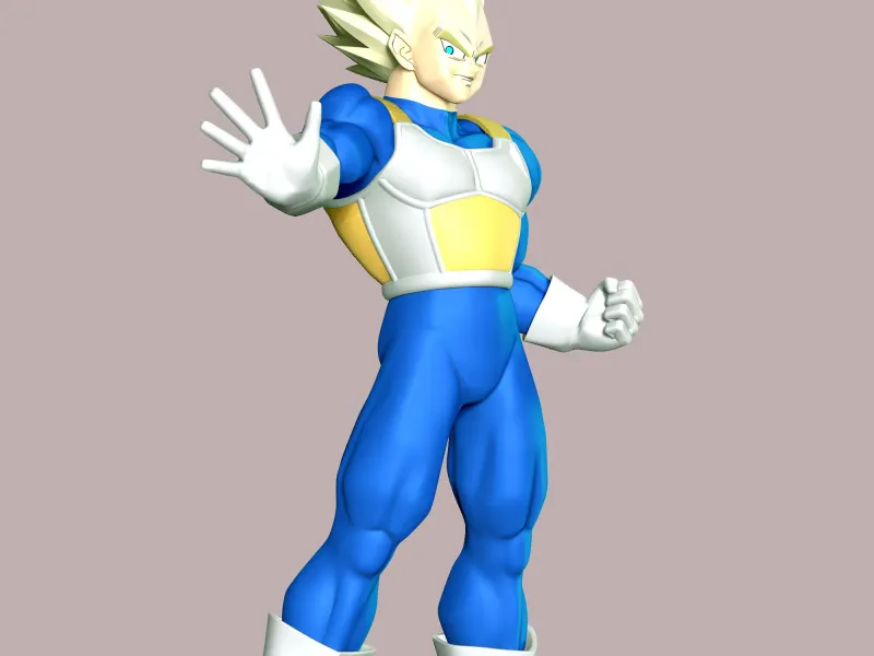 Vegeta SSJ - Dragon Ball