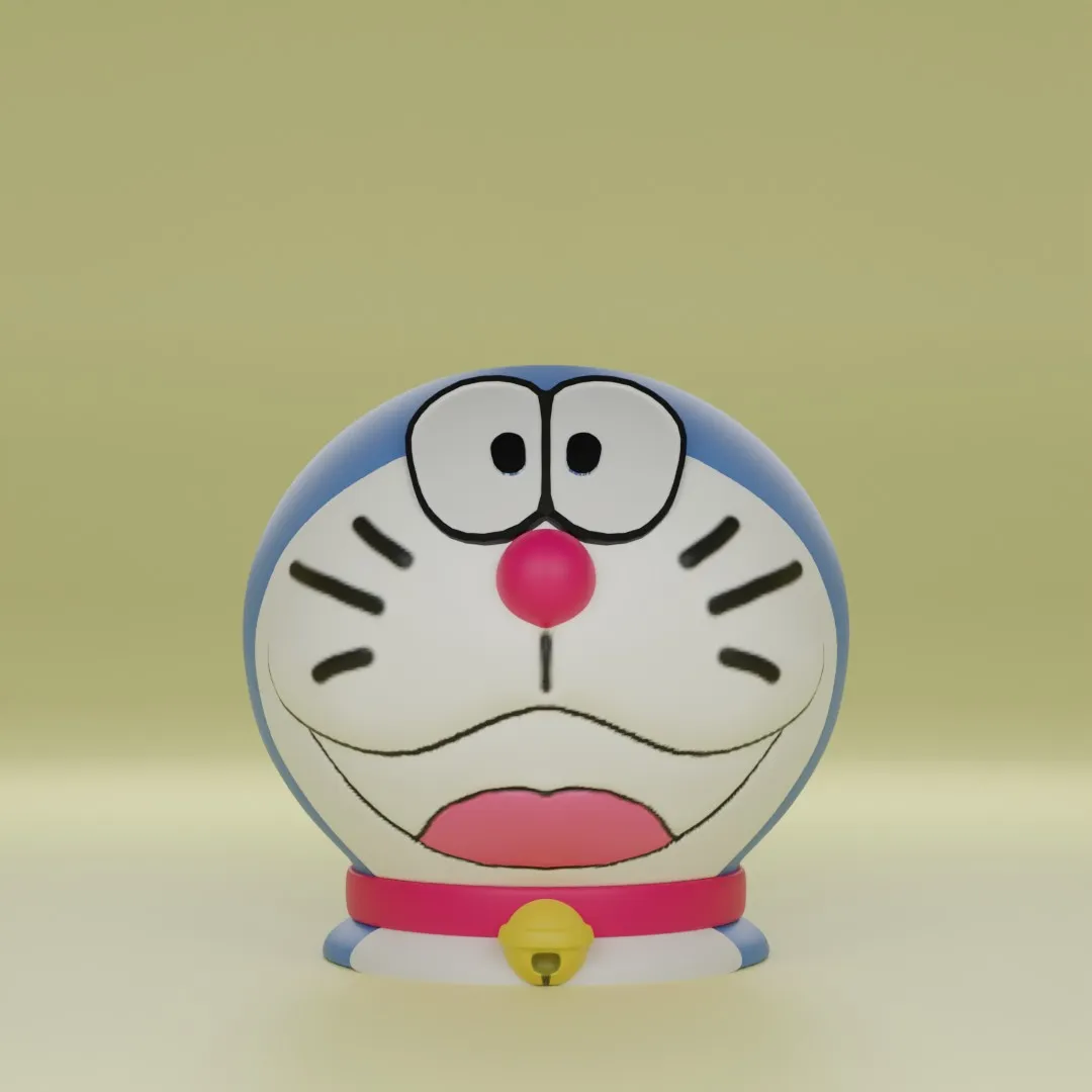 Doraemon Pencil Holder - Face 2