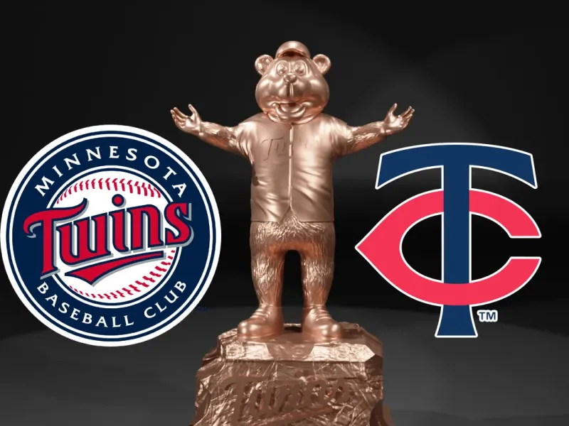 MLB - MINNESOTA TWINS BASEBALL MASCOT STATUE - 3D PRINT